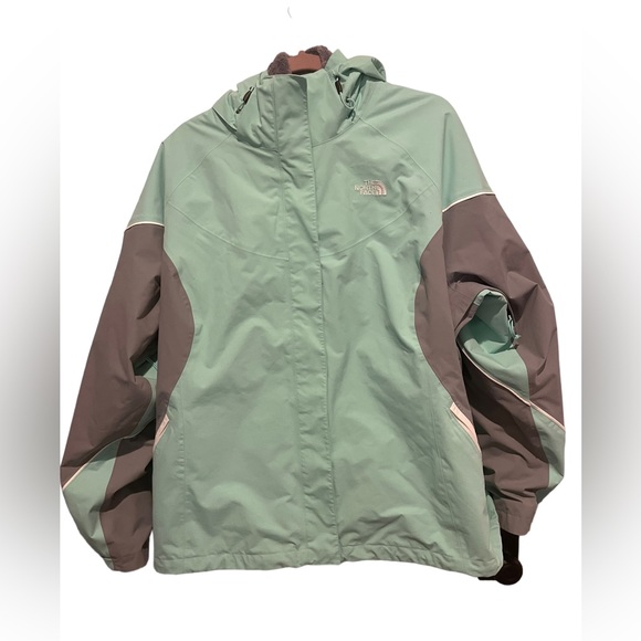 The North Face Jackets & Coats The North Face Mint Green Gray Xxl